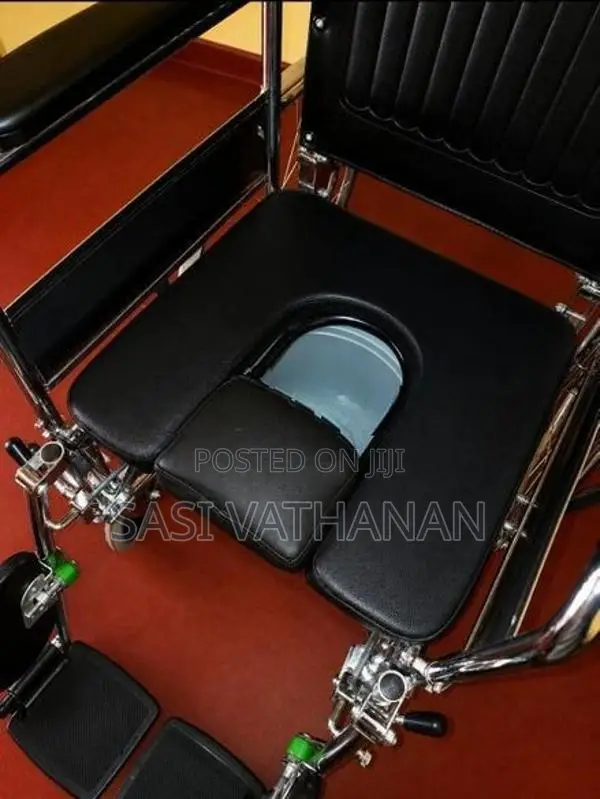 Full Option Commode Wheelchair