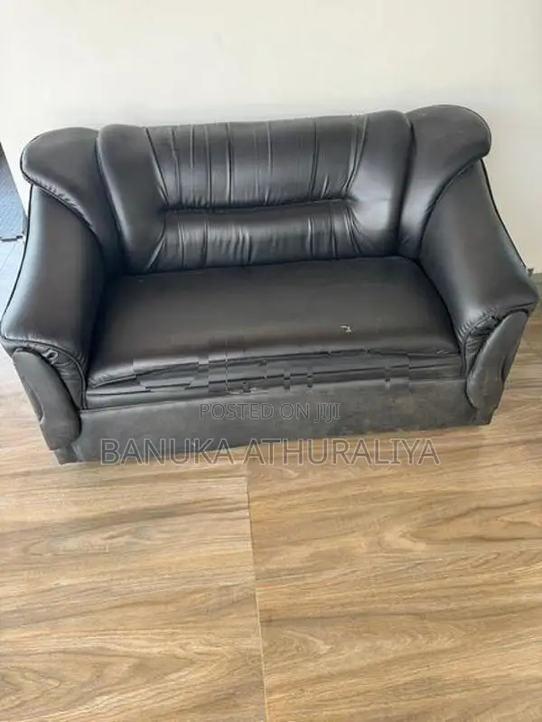 6 person leather sofa