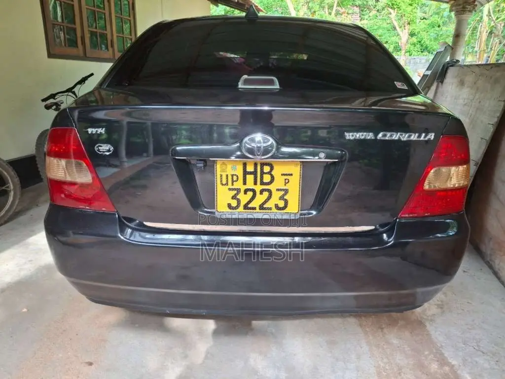 Toyota Corolla 121 2002 Car (Used)