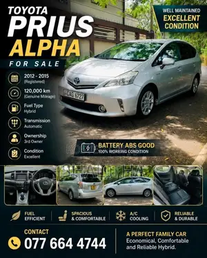 Toyota Prius 2015 Car (Used)