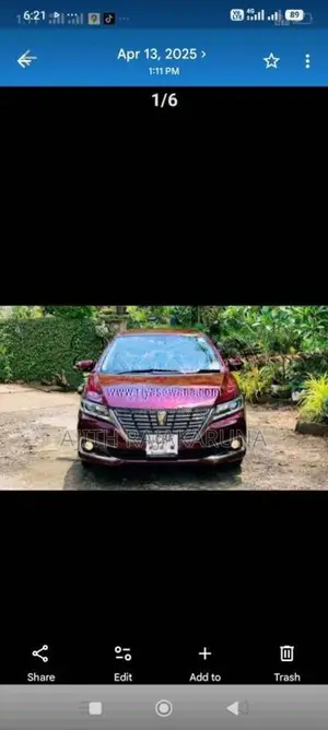 Toyota Premio G Superior 2017 Car (Used)
