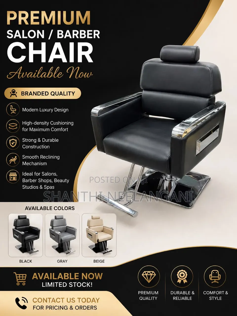 Salon Chair High Quality