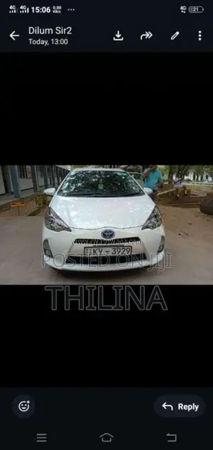 Toyota Aqua 2013 Car (Used)