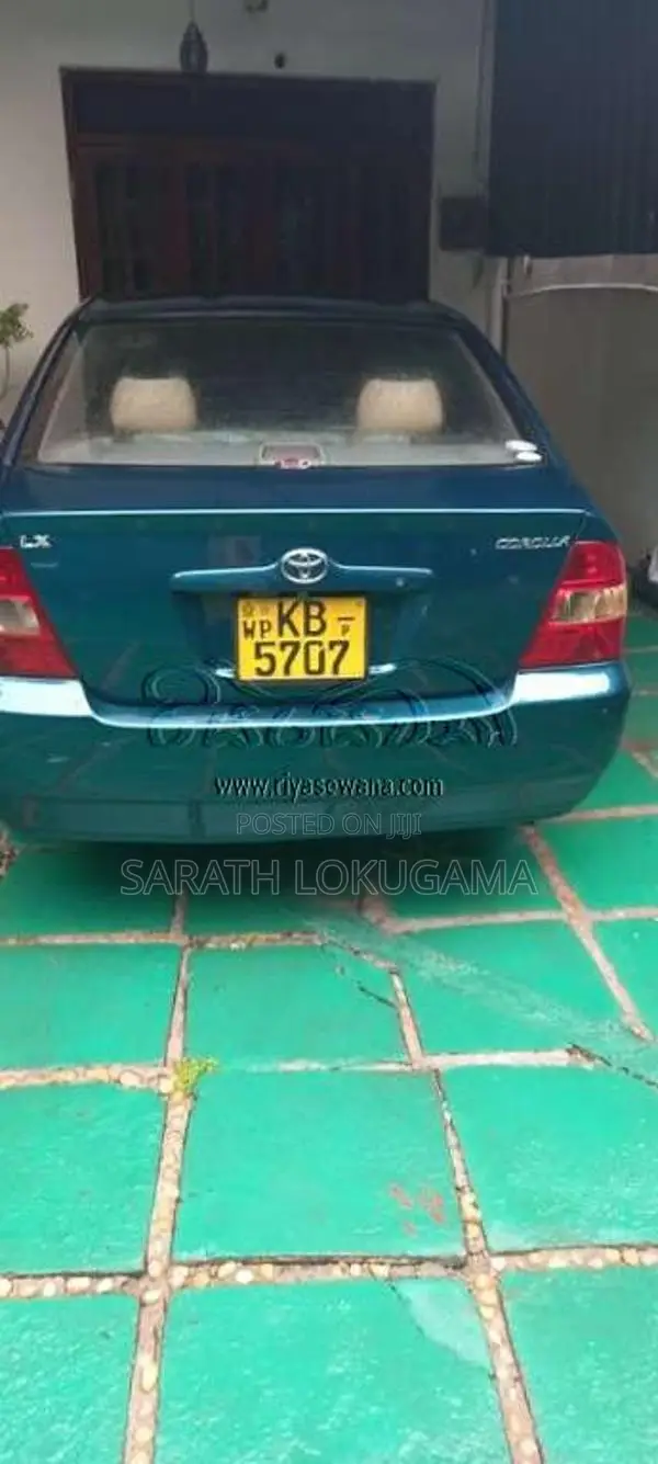 Toyota Corolla 121 2002 Car (Used)