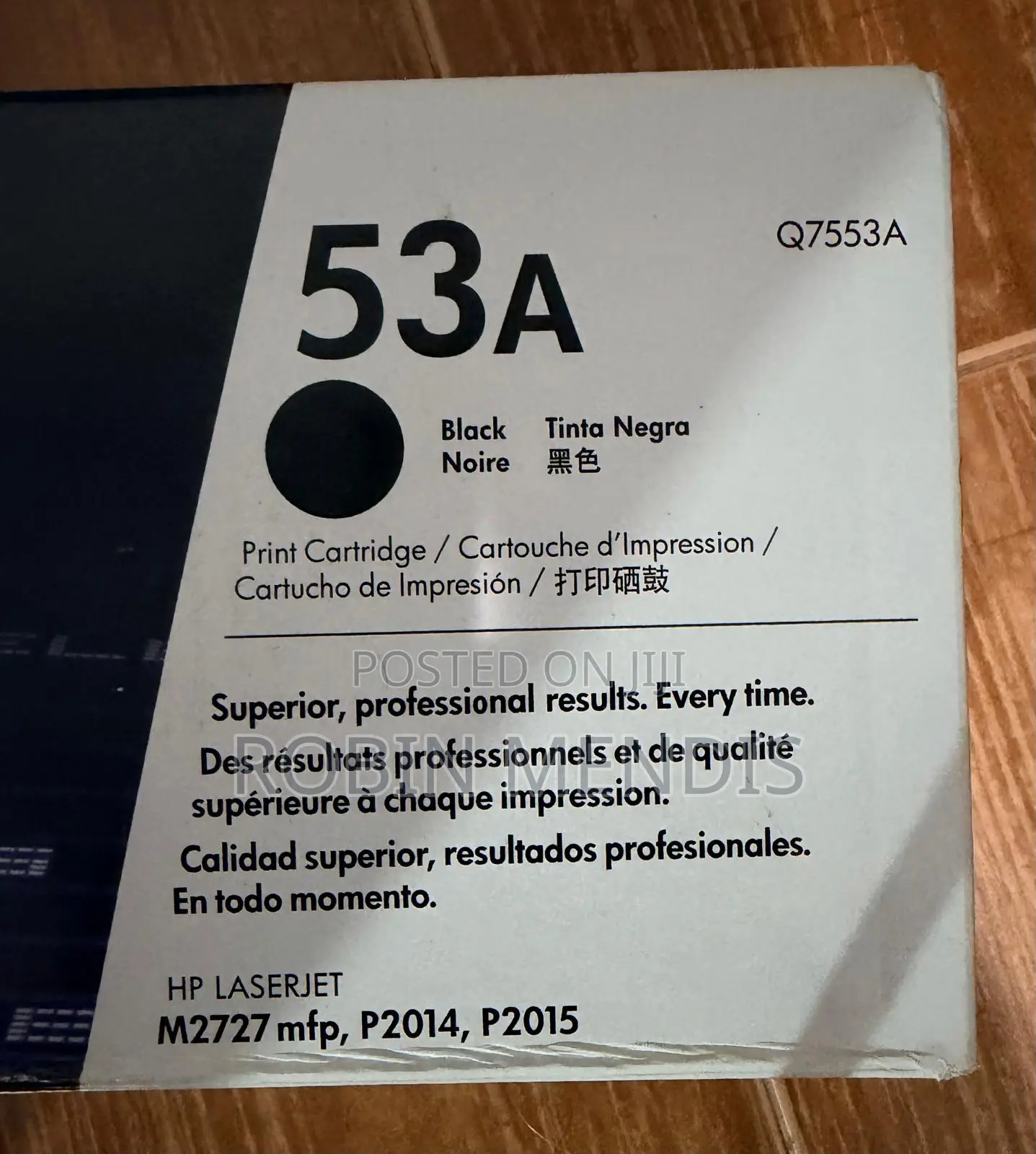 HP 53a Toner Cartridge Black