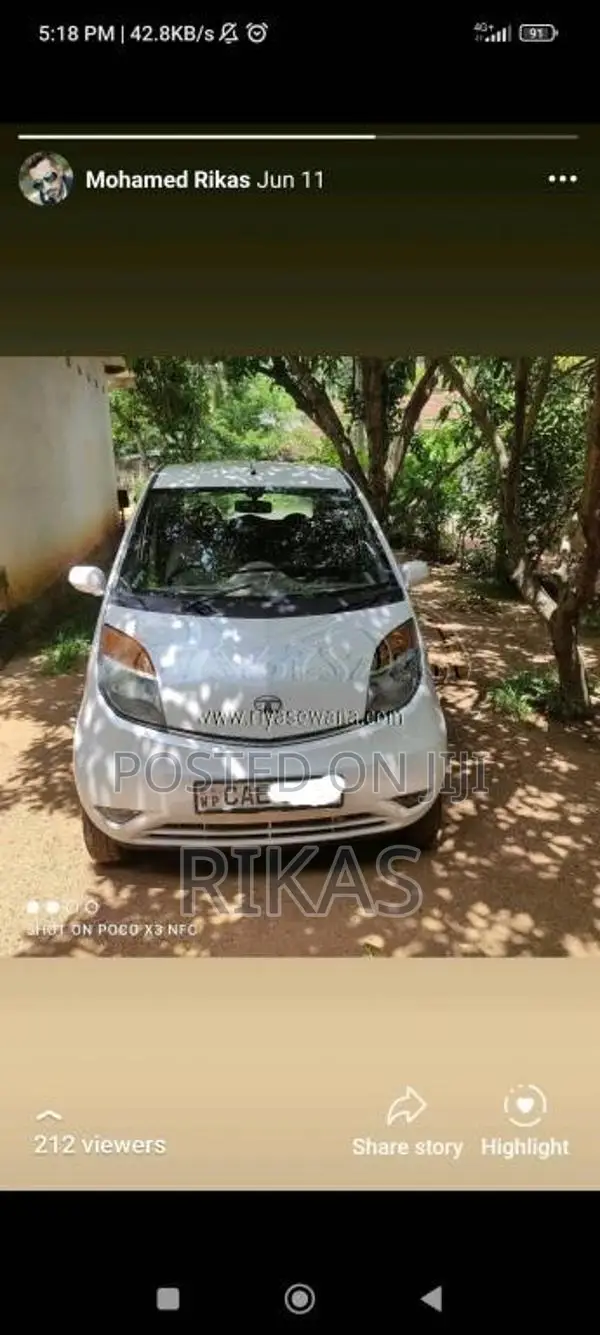 Tata Nano 2015 Car (Used)