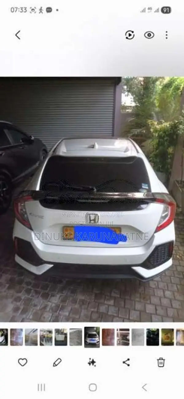 Honda Civic 2019 Car (Used)