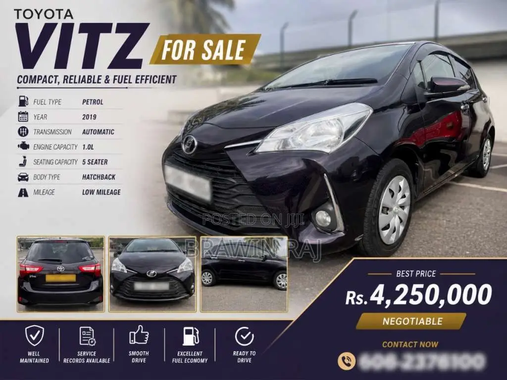 Toyota Vitz 2018 Car (Used)