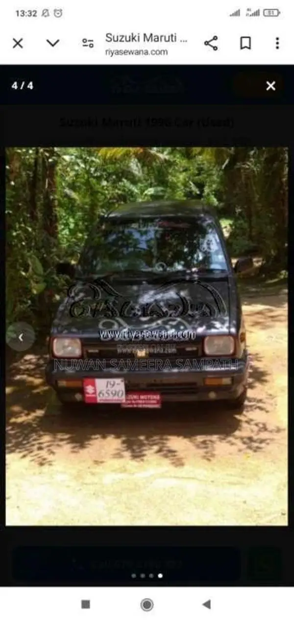Suzuki Maruti 1996 Car (Used)