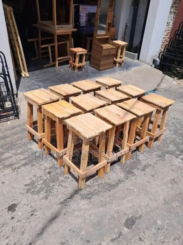 Mahogany Wooden Stools