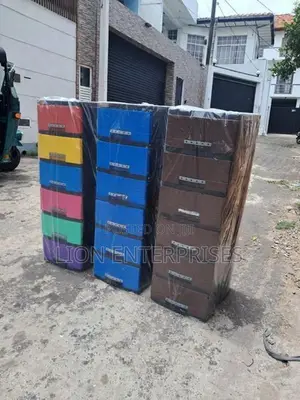 6 Drawer Plastic Cupboards