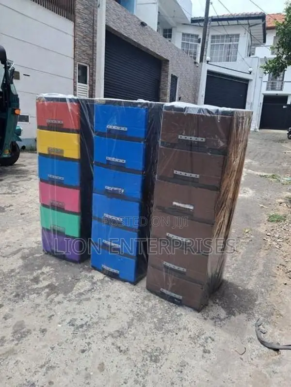 6 Drawer Plastic Cupboards