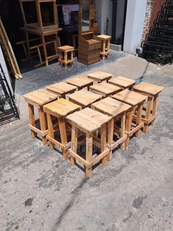 Mahogany Wooden Stools
