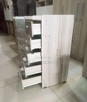 Modern American White 5pcs Drawer Cupboards