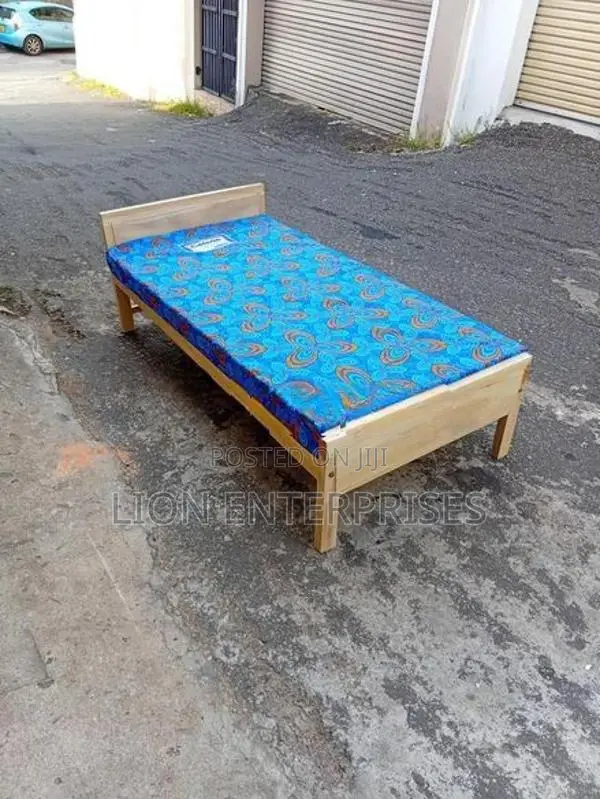 6×3 Actoniya Bed with Double Layer Mattrees