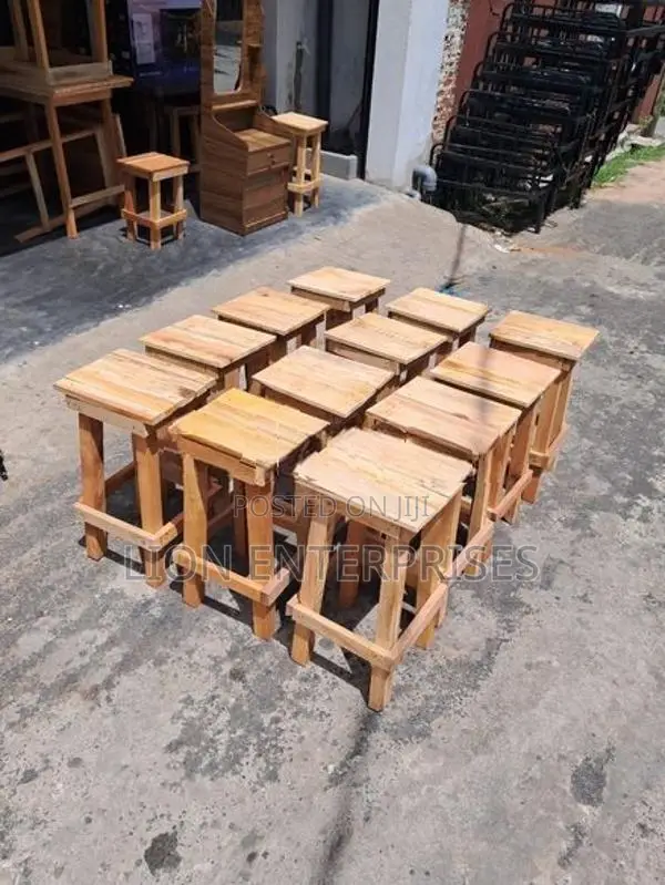 Mahogany Wooden Stools