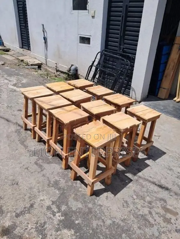 Mahogany Wooden Stools