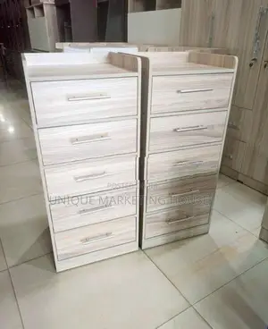 Modern American White 5pcs Drawer Cupboards