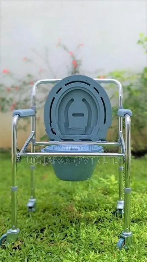 Commode Chair Wheel - Foldable