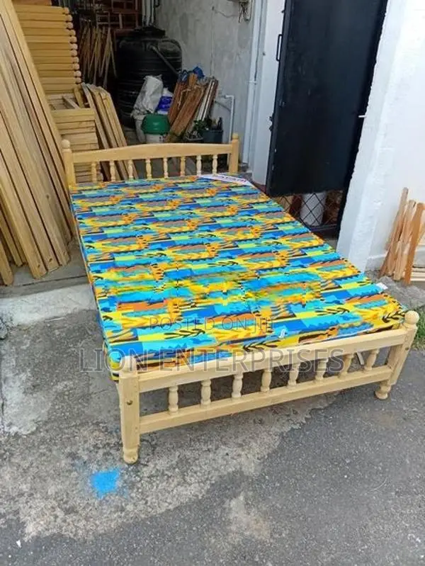 6×4 Double Bed with Layer Mattrees