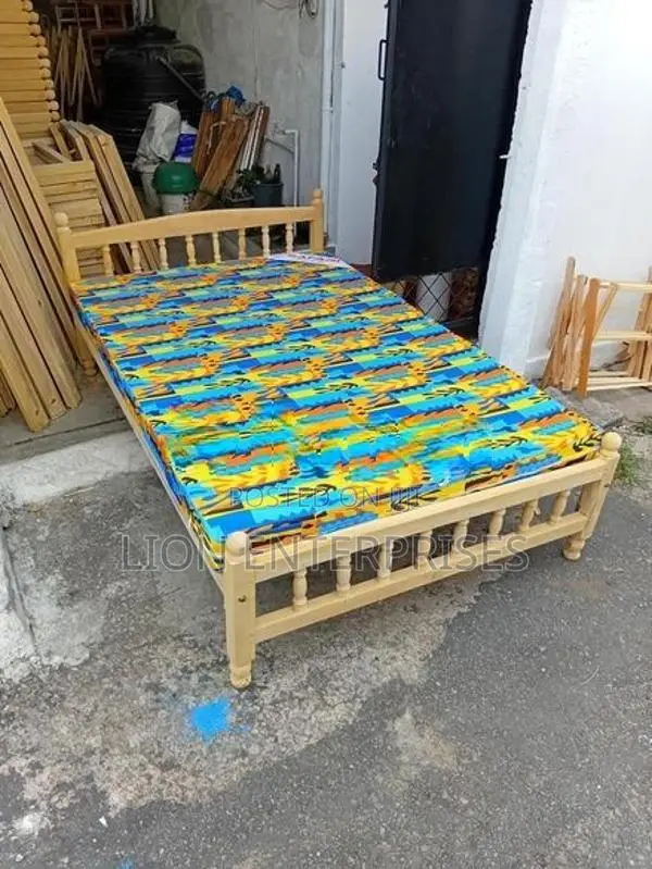 6×4 Double Bed with Layer Mattrees