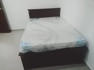 6 by 5 Queen Size Box Bed with Spring Mattress (E-14)