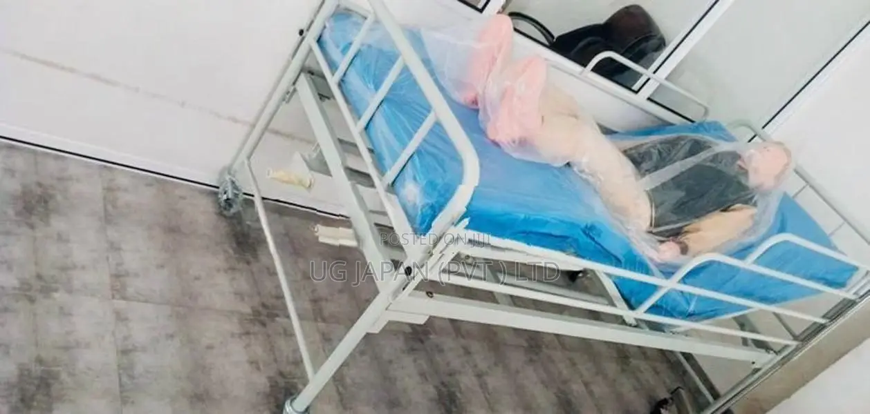 Head & Leg Adjustable Patient Hospital Bed With Foldable Mattress