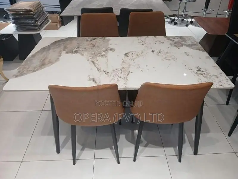 Granite Dining Table with Chair