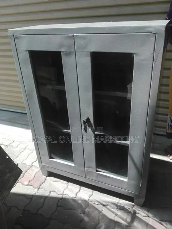 Half Glass Office Cupboard (M-14)