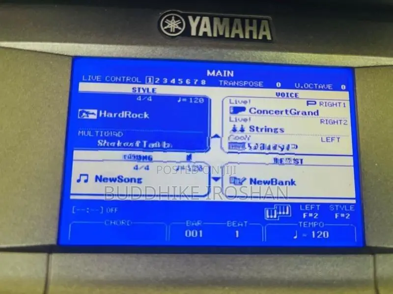Yamaha PSR S 670 Keyboard