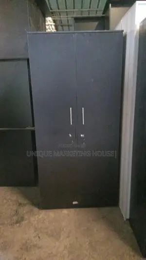 Modern Black 5.5 Ft Smart Cupboards