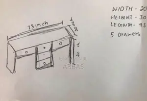 Study Table / Dressing