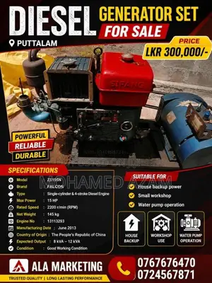 DIESELGENERATORSETFORSALE for Heavy-Duty