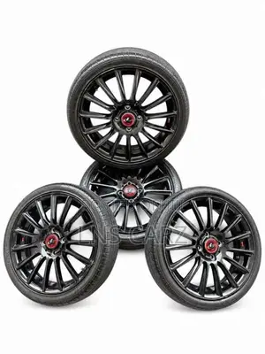 Japan Weds Alloy wheels with low profile tyres for Car