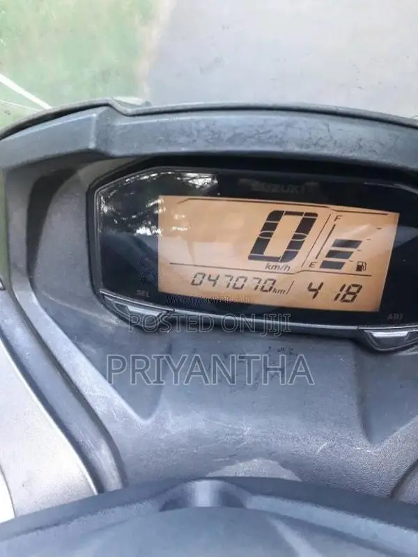 Suzuki Burgman 2019 Motorbike (Used)