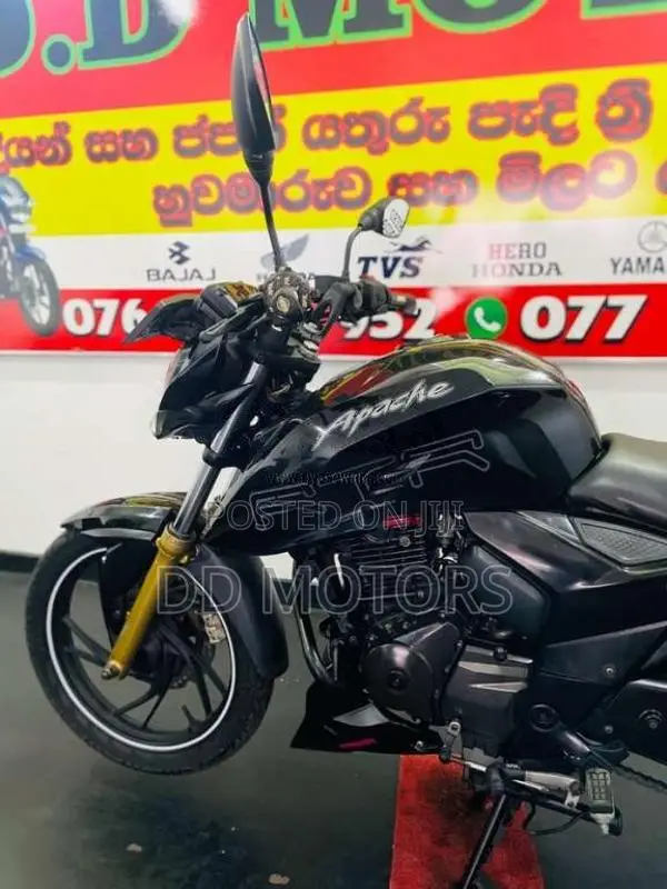 TVS Apache 200 2017 Motorbike (Used)