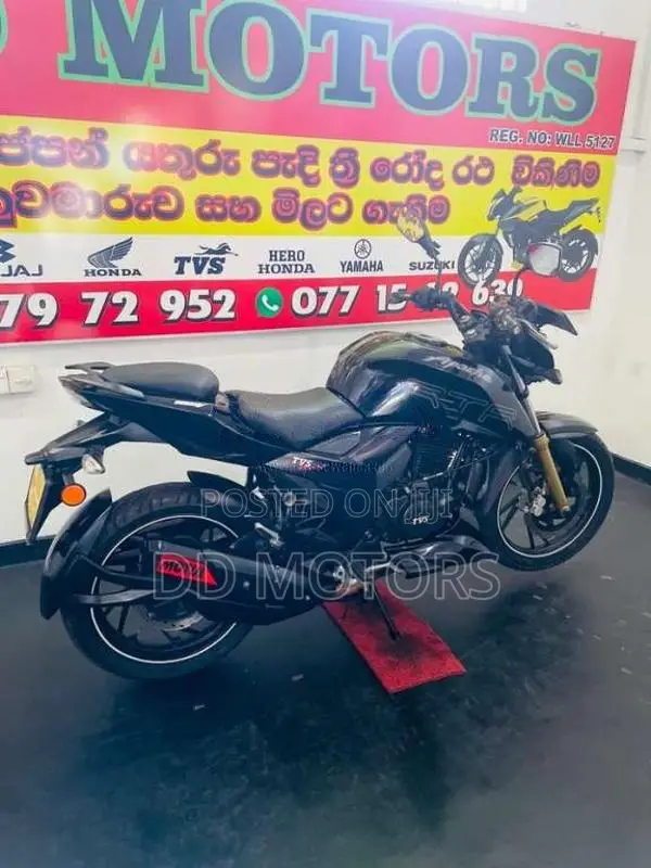 TVS Apache 200 2017 Motorbike (Used)