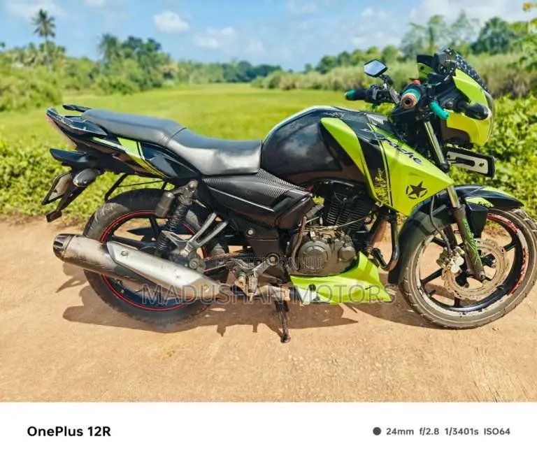 TVS Apache 2017 Motorbike (Used)