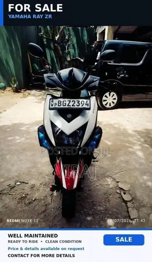 Yamaha ZR 2018 Motorbike (Used)