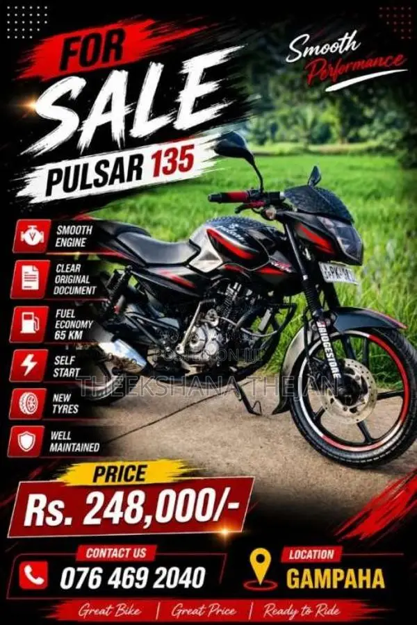 Bajaj Pulsar 2011 Motorbike (Used)