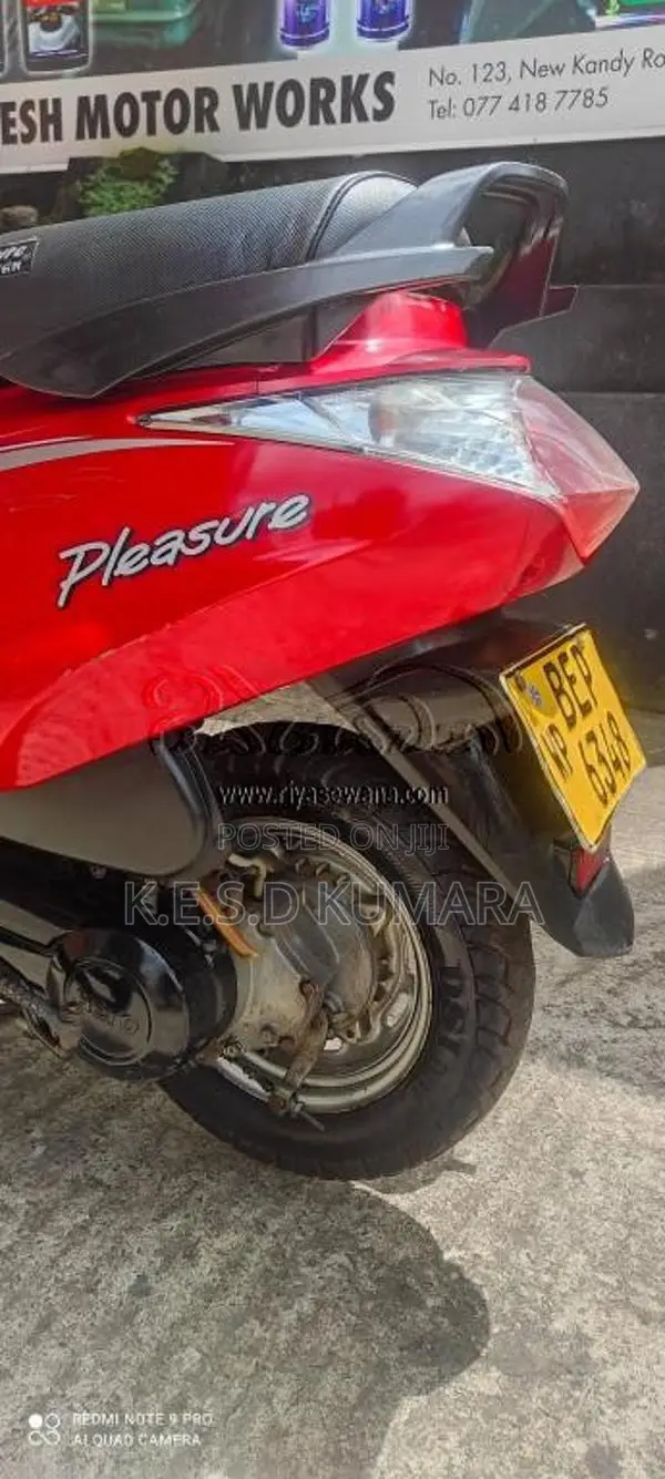 Hero Pleasure 2016 Motorbike (Used)