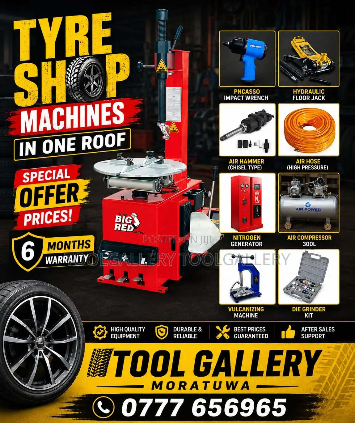 Tyre Changer Machine
