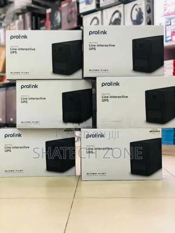 UPS 650V 1.2KVA - Prolink,DCP (Brand New) & Battery 12V 7A, 9A