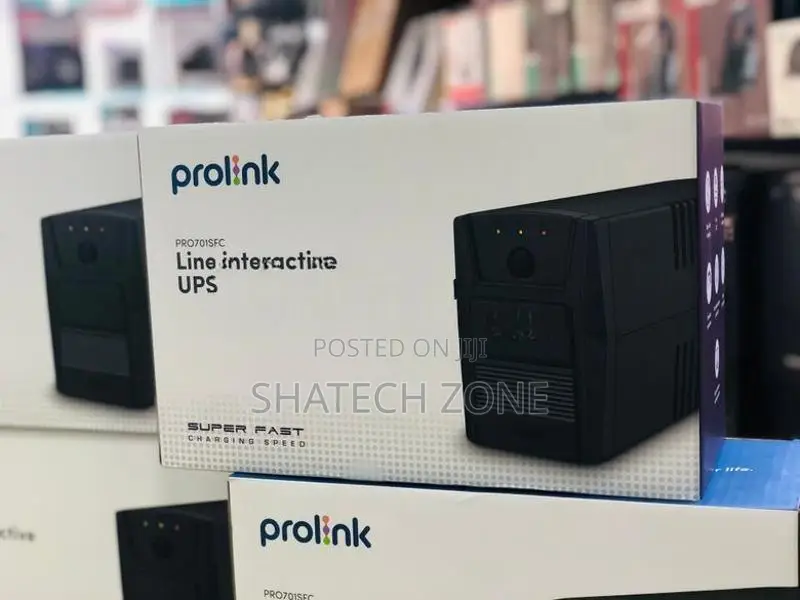 UPS 650V 1.2KVA - Prolink,DCP (Brand New) & Battery 12V 7A, 9A