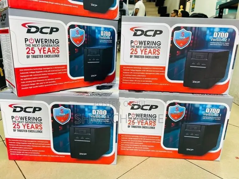 UPS 650V 1.2KVA - Prolink,DCP (Brand New) & Battery 12V 7A, 9A