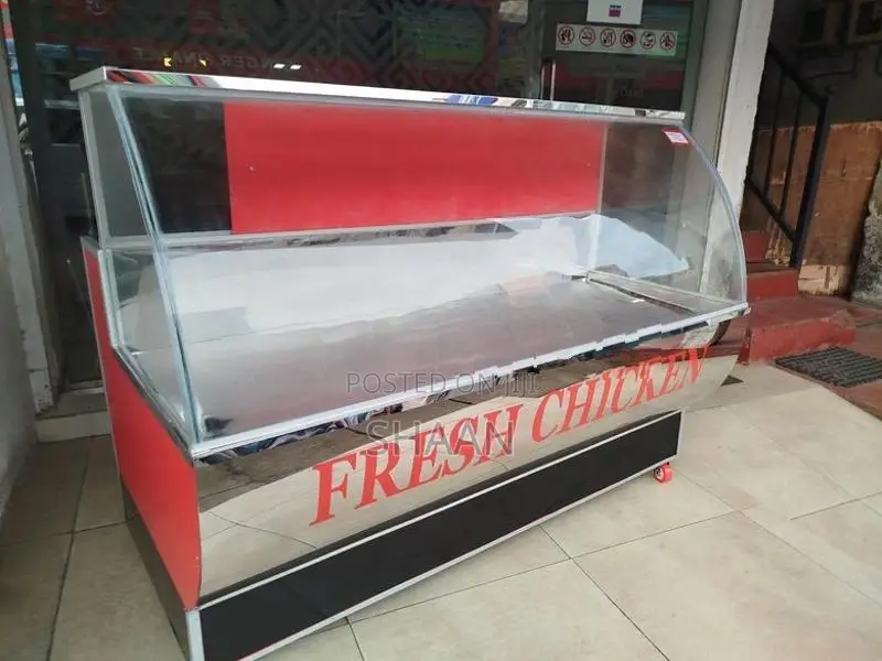 කුකුල් මස් සහ මාළු ශීතකරන. Chicken & Fish Display Coolers DPH-56DH4F