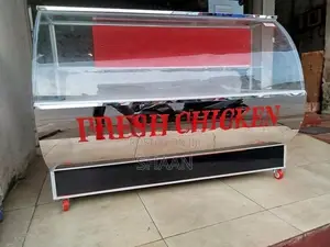 කුකුල් මස් සහ මාළු ශීතකරන. Chicken & Fish Display Coolers DPH-56DH4F
