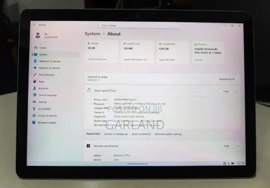 MICROSOFT Surface Go 2 Windows Tablet-Japan