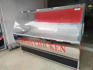 කුකුල් මස් සහ මාළු ශීතකරන. Chicken & Fish Display Coolers DPH-56DH4F