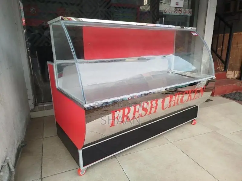 කුකුල් මස් සහ මාළු ශීතකරන. Chicken & Fish Display Coolers DPH-56DH4F